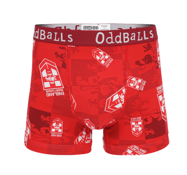 England Rugby League Red - Mens Boxer Briefs