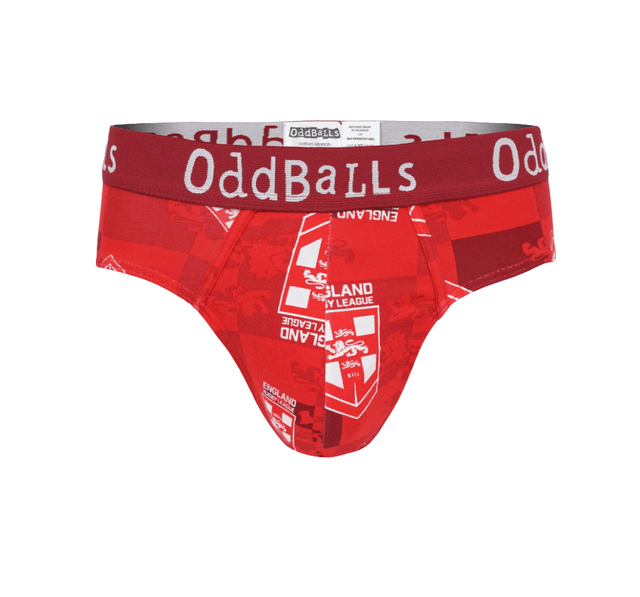 England Rugby League Red - Mens Briefs