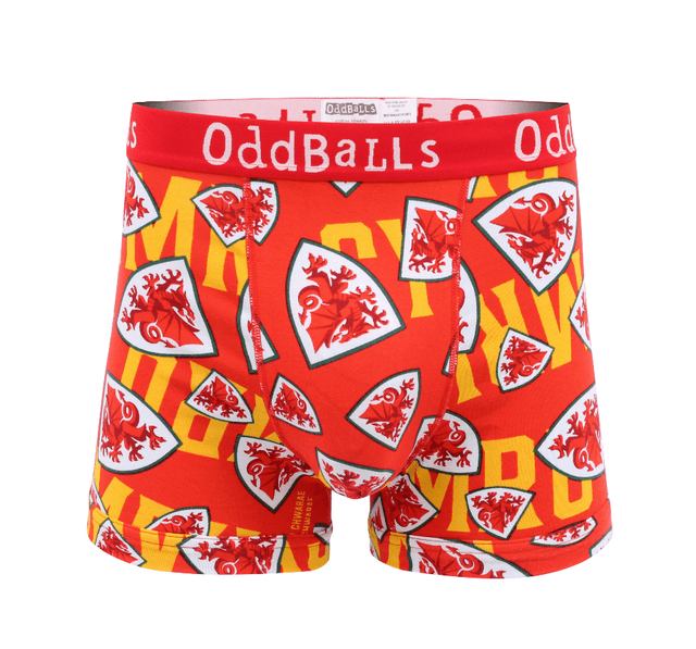 FA Wales Red - Mens Boxer Briefs
